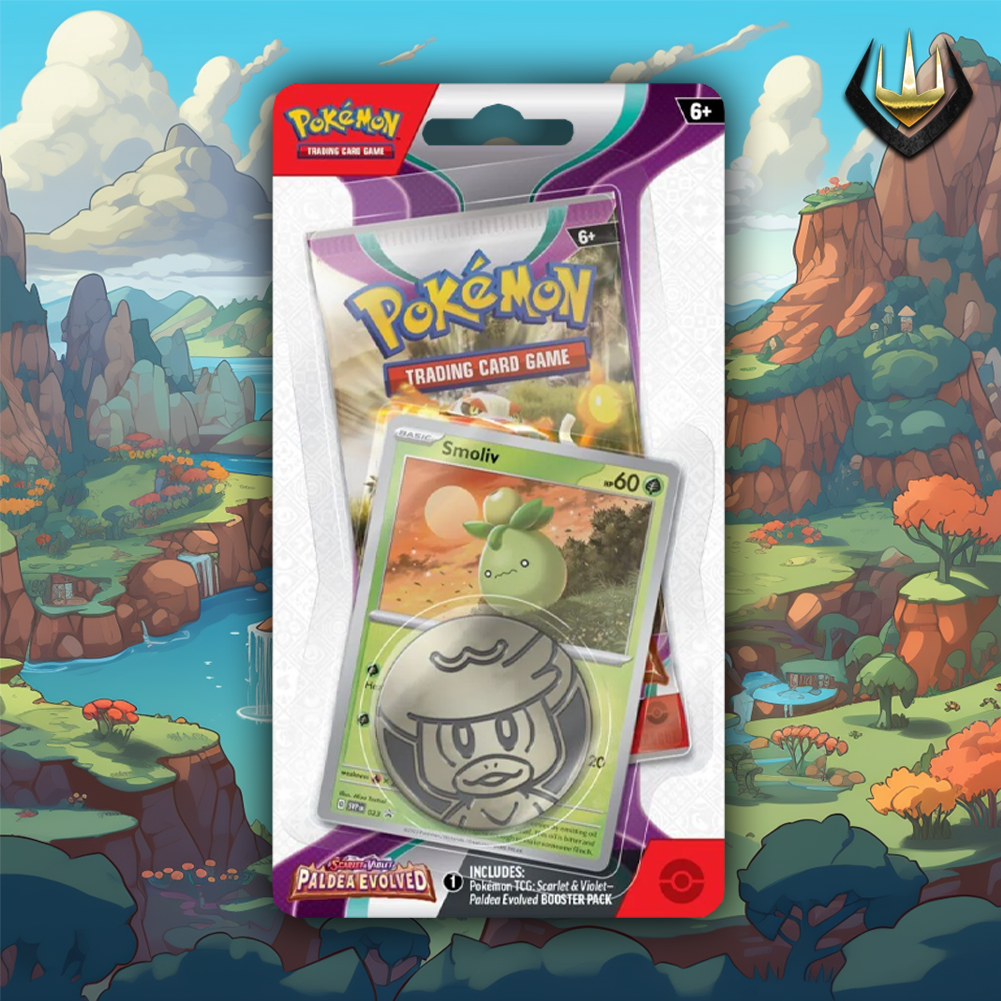 Paldea Evolved Pokemon Checklane Blister [1 Pack]