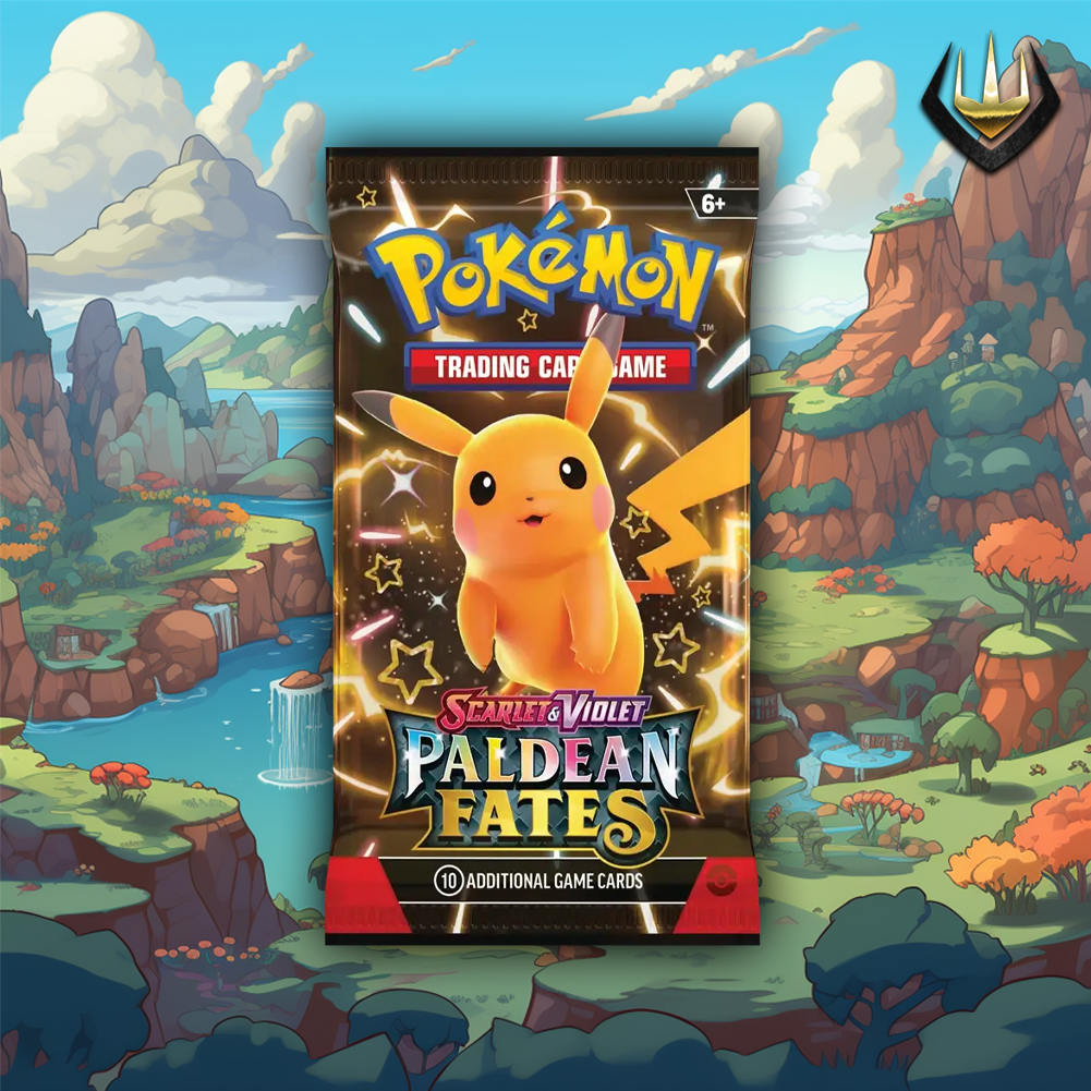 Paldean Fates Pokemon Booster Pack [Random Art]