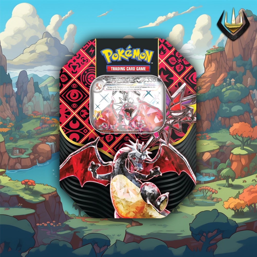 Paldean Fates Pokemon Display Tin [Charizard EX]
