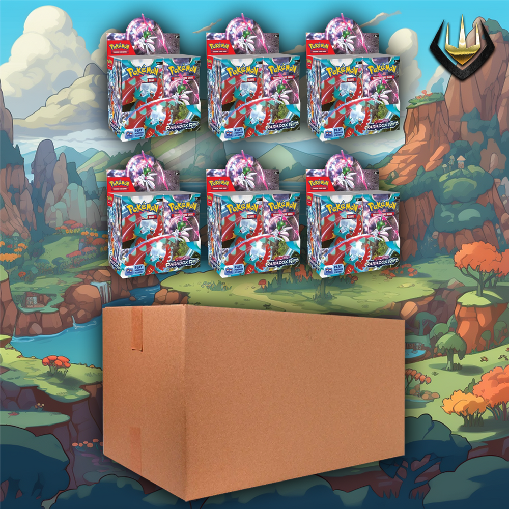 Paradox Rift Pokemon Sealed Case [6 Booster Boxes/Case]