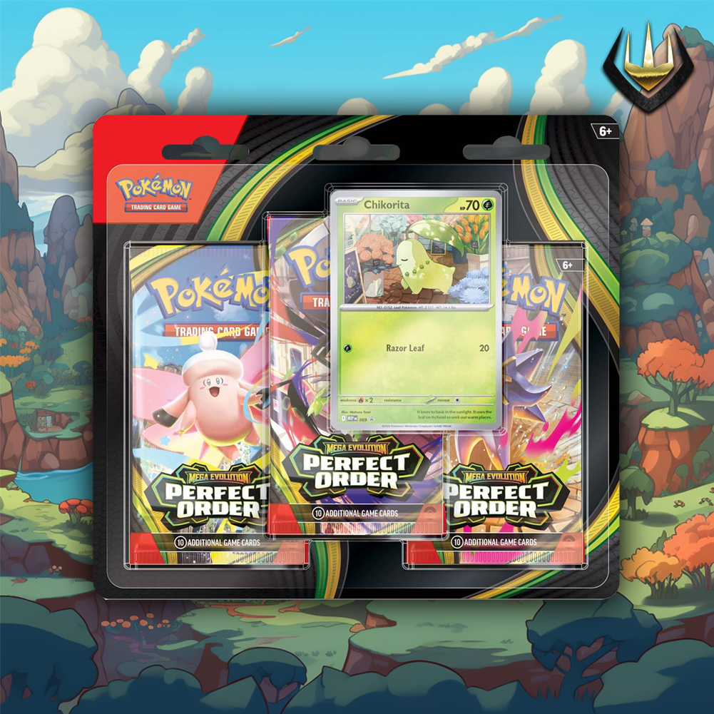 Perfect Order Pokemon Blister Pack [3 Packs]