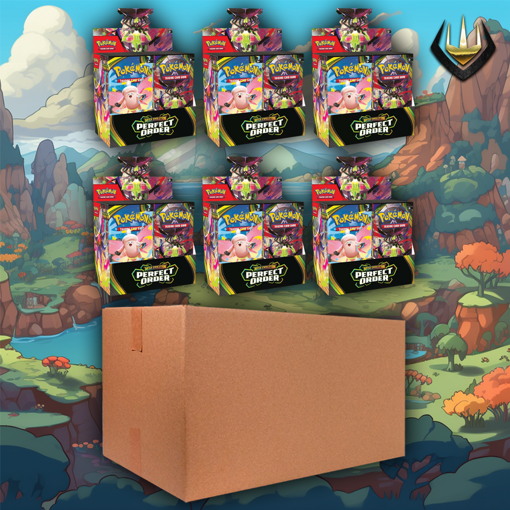 Perfect Order Pokemon Sealed Case [6 Booster Boxes/Case]