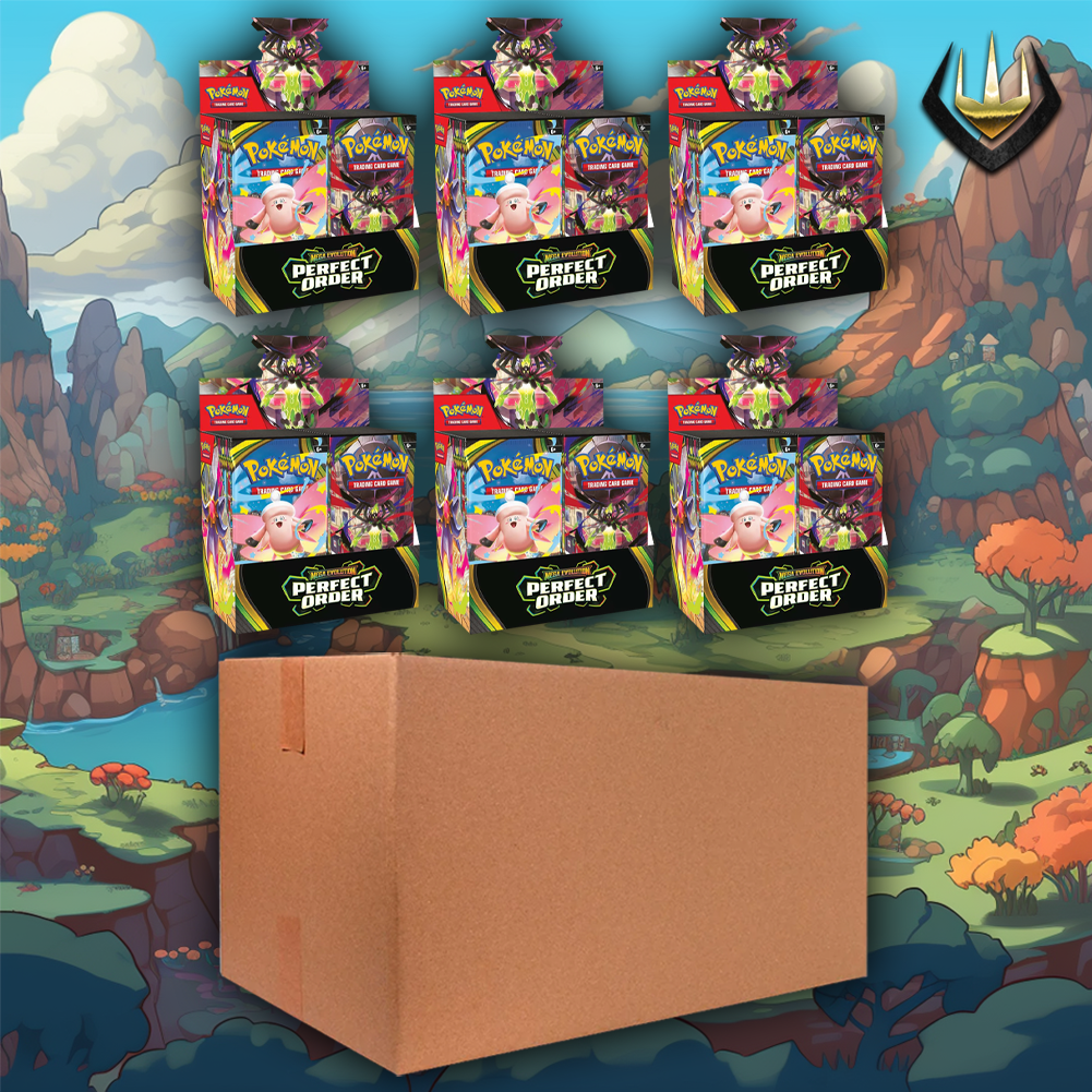 Perfect Order Pokemon Sealed Case [6 Booster Boxes/Case]