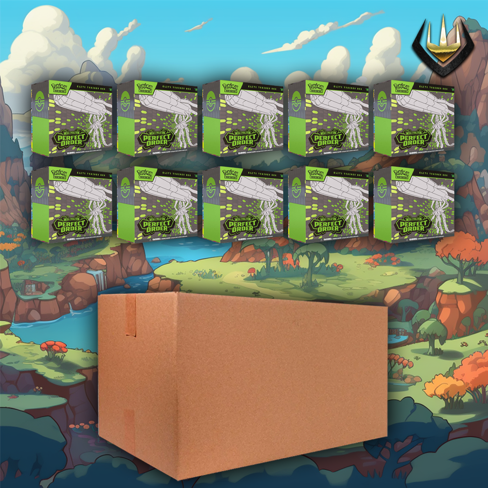 Perfect Order Pokemon ETB Elite Trainer Box Case [10 Boxes/Case]