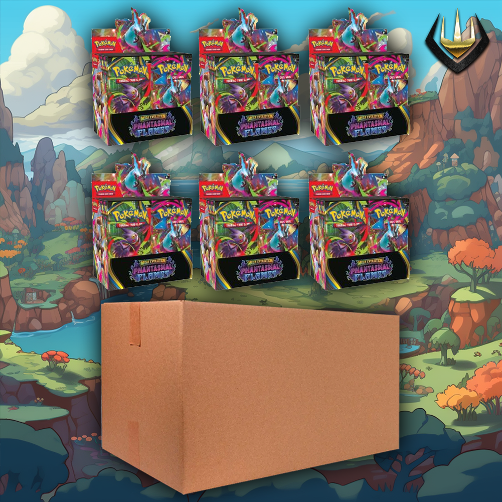 Phantasmal Flames Pokemon Sealed Case [6 Booster Boxes/Case]