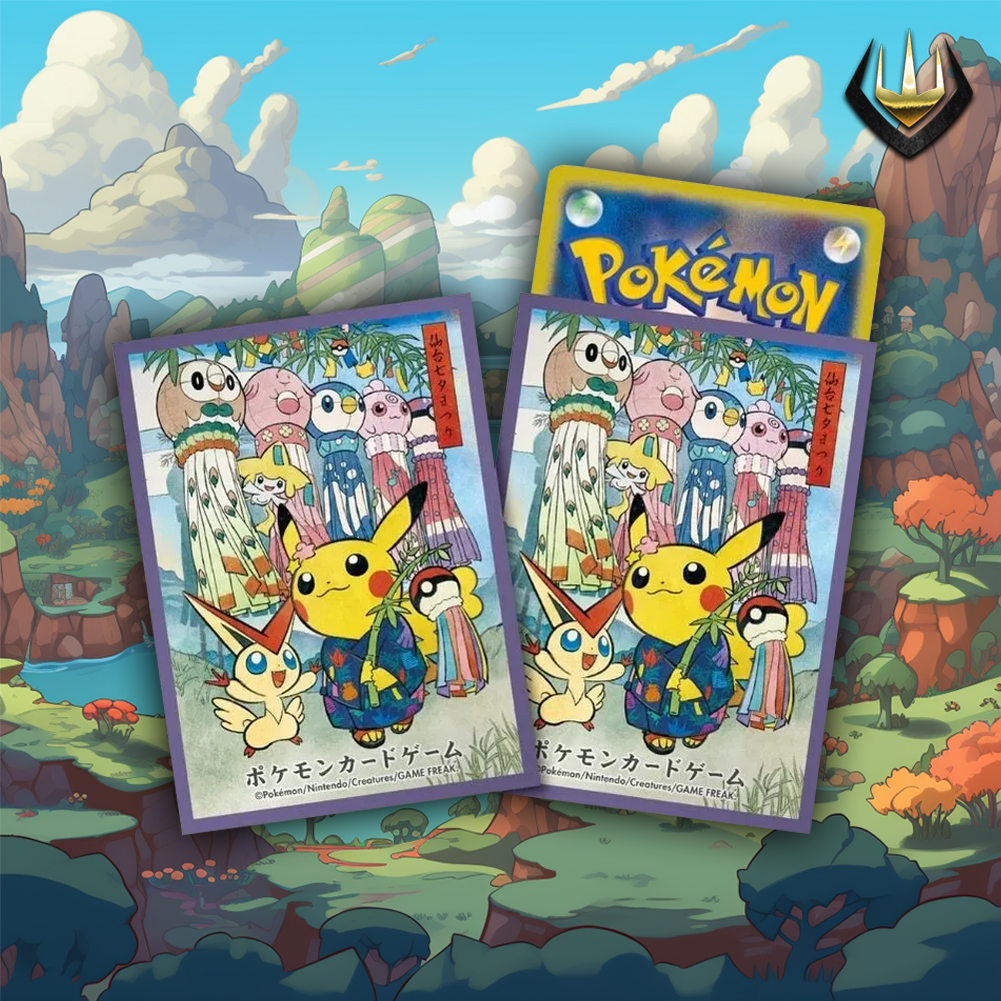 Pikachu Tanabata Festival Pokemon Center Card Sleeves [64 Sleeves]