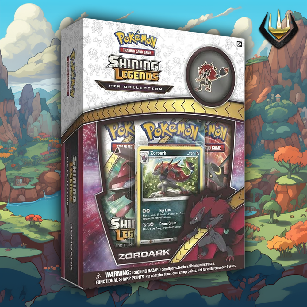 Shining Legends Pokémon Pin Collection [Zoroark]