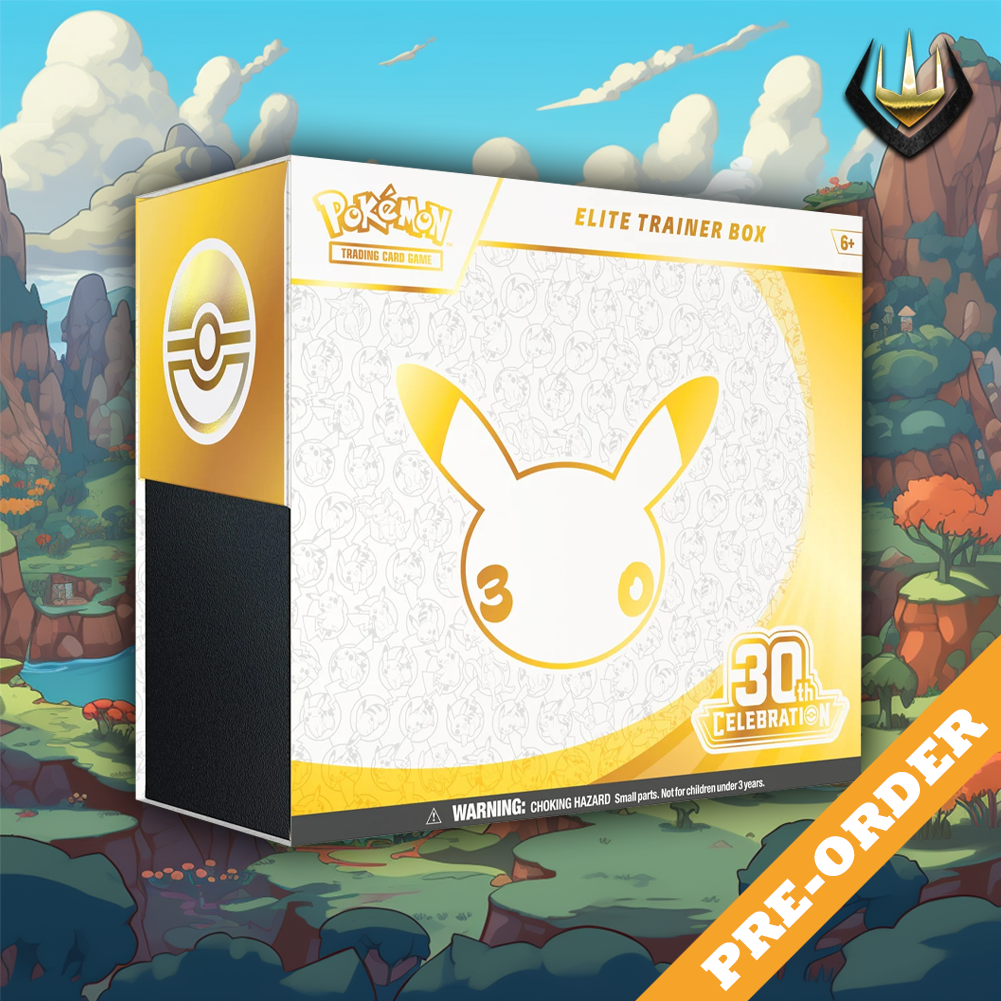 30th Celebration Pokemon ETB Elite Trainer Box [Pre-Order 16/9]