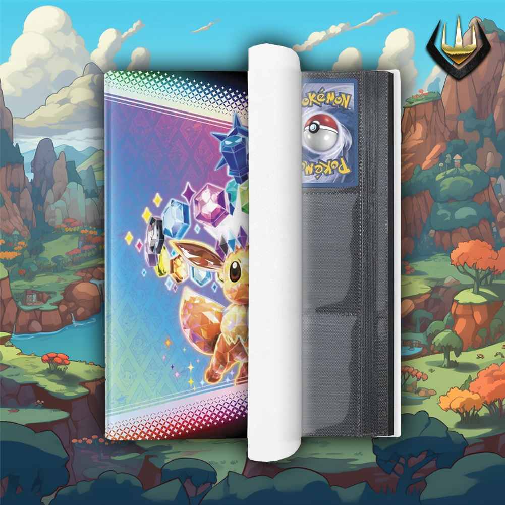 Prismatic Evolutions Pokemon Binder - (Binder Only)