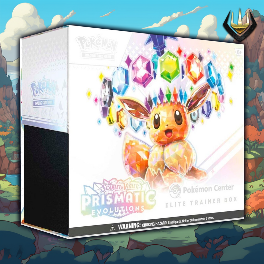 Prismatic Evolutions Pokemon ETB Elite Trainer Box [Pokemon Center Ver