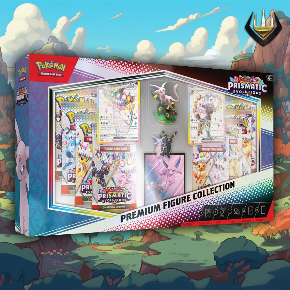 pokemon trading card game: prismatic evolutions premium figure collection Prismatic Evolutions Pokémon Premium Figure Collection [Espeon & Umbre