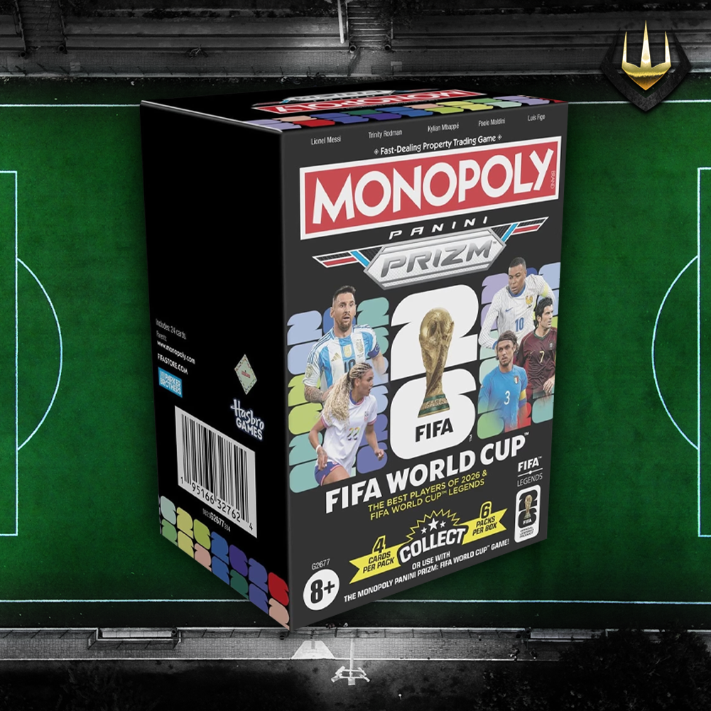 2026 Panini Prizm Monopoly World Cup Soccer Blaster Box