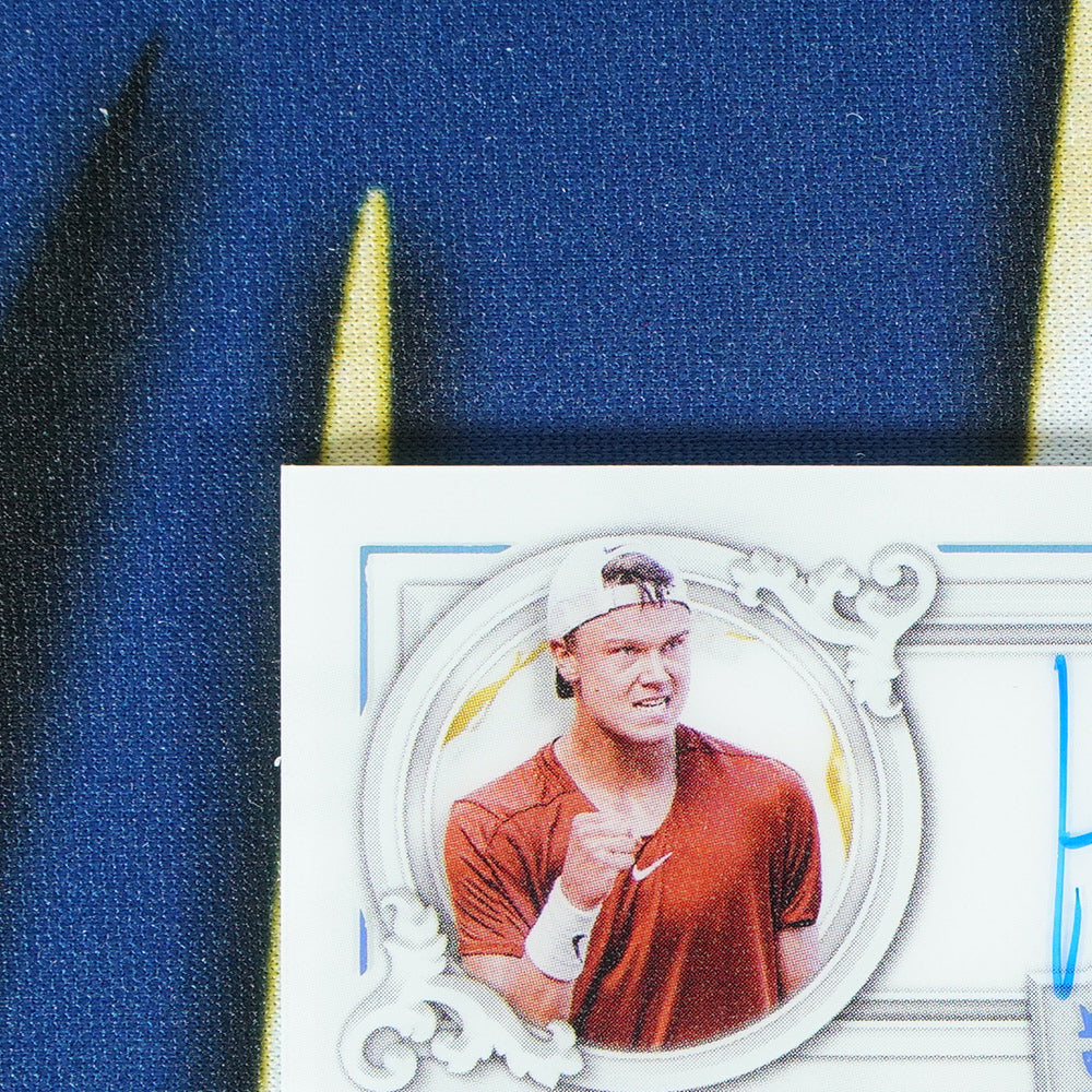 Holger Run Hubert Hurkacz TOPPS ROYALTY TENNIS Dual On Card Autograph 20/25 [Raw]