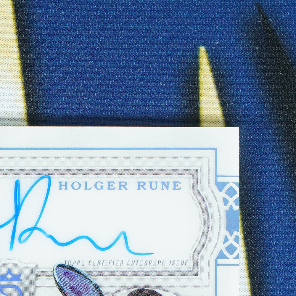 Holger Run Hubert Hurkacz TOPPS ROYALTY TENNIS Dual On Card Autograph 20/25 [Raw]