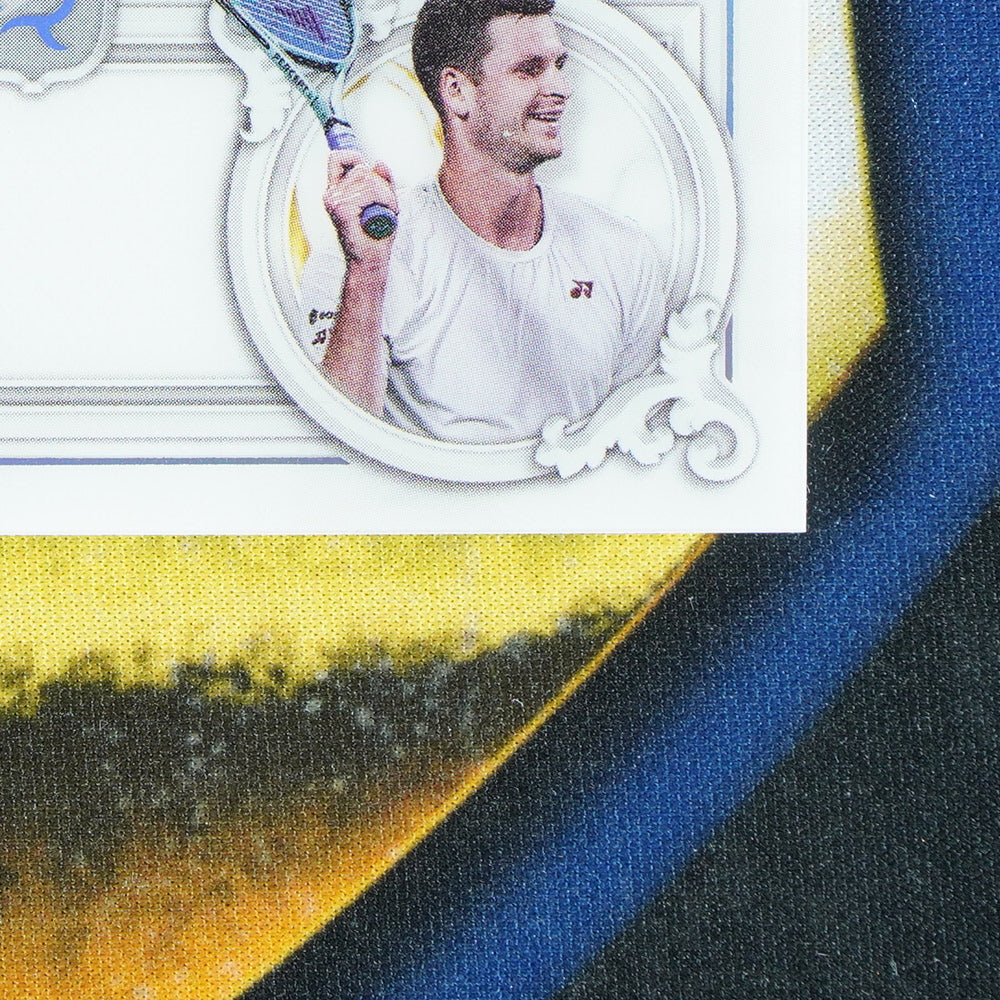 Holger Run Hubert Hurkacz TOPPS ROYALTY TENNIS Dual On Card Autograph 20/25 [Raw]
