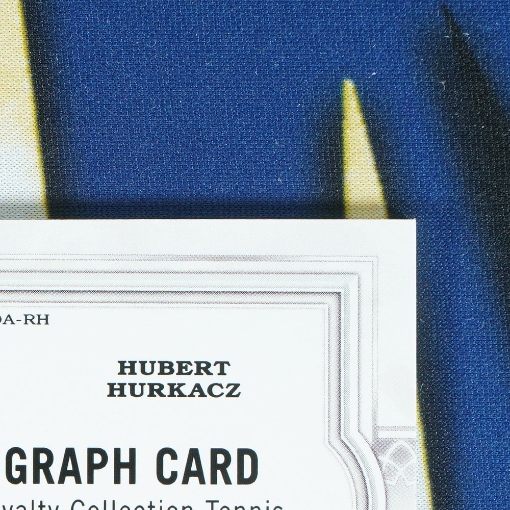 Holger Run Hubert Hurkacz TOPPS ROYALTY TENNIS Dual On Card Autograph 20/25 [Raw]