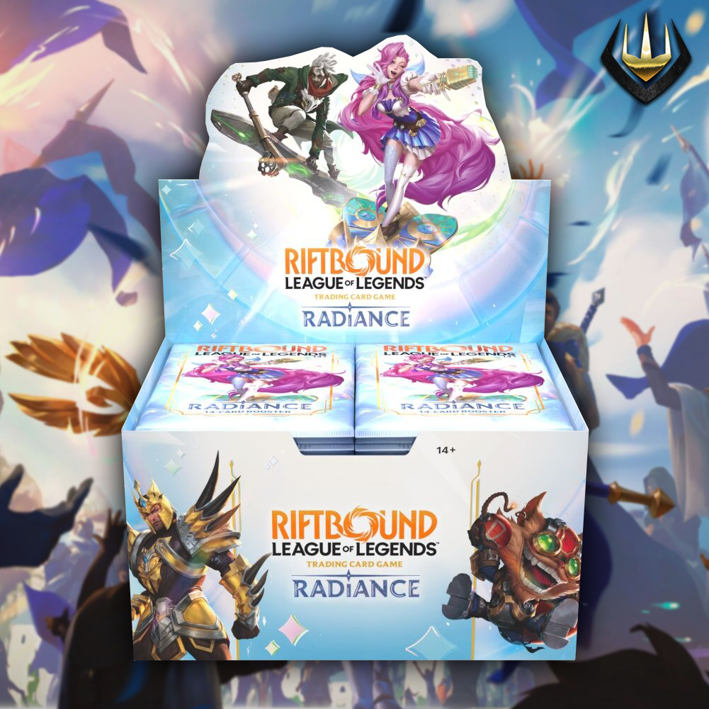 Riftbound Radiance League of Legends TCG Booster Display