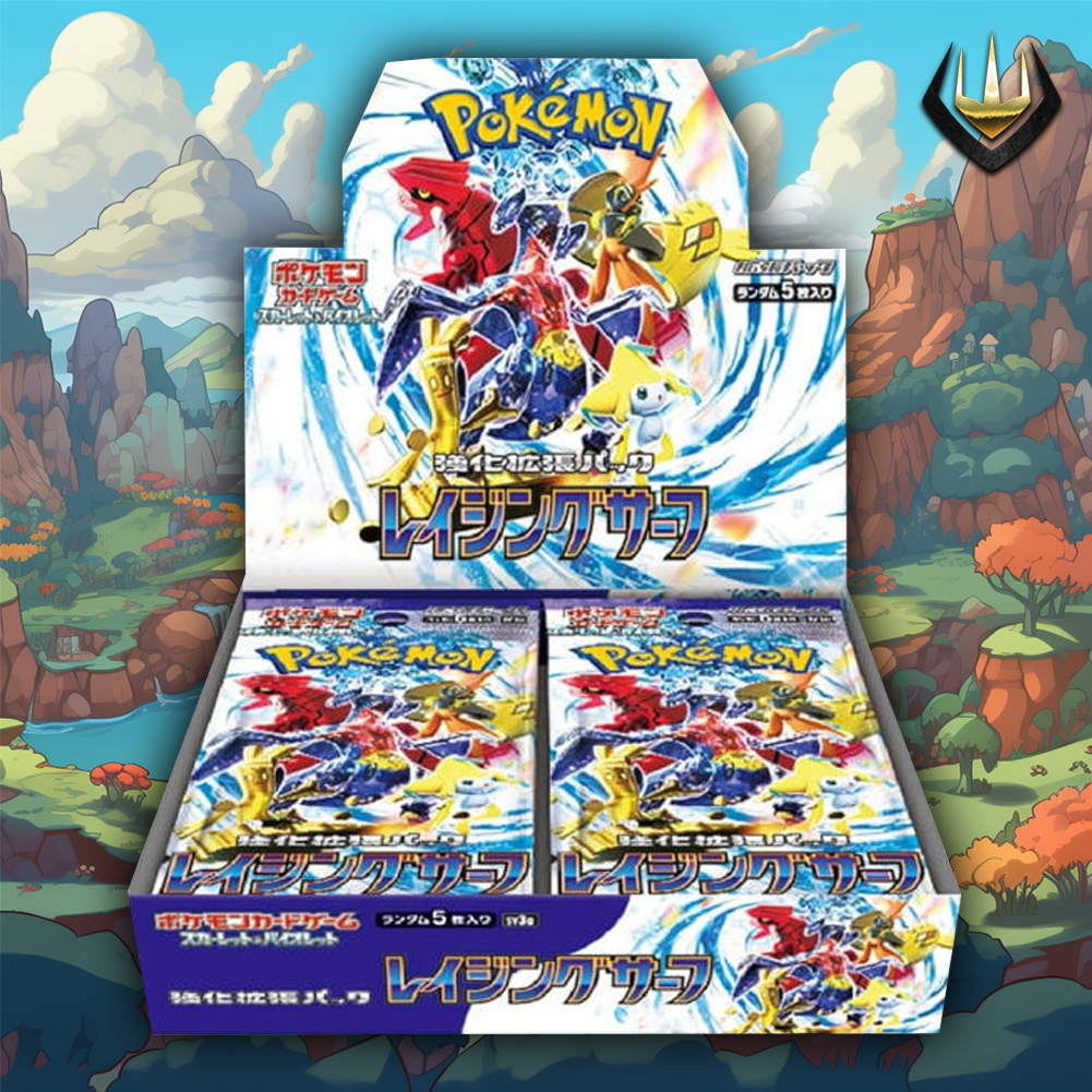 Raging Surf Sv3a Pokemon Japanese Booster Box Raging Surf Sv3a Pokemon Japanese Booster Box