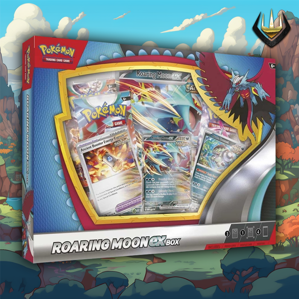 Pokemon Roaring Moon ex Box
