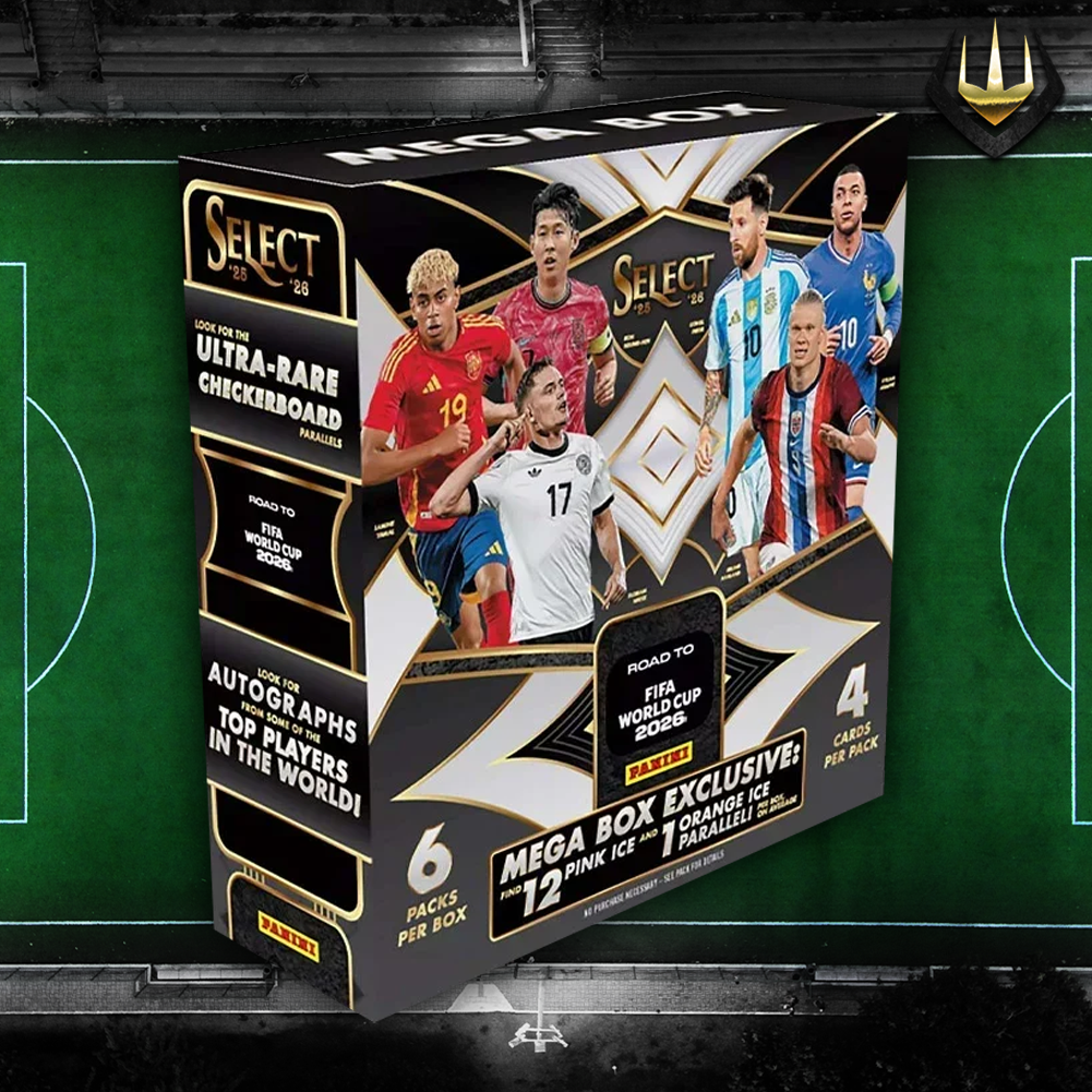 2026 Panini Select Road to FIFA World Cup Soccer Mega Box
