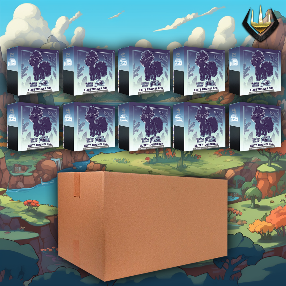 Silver Tempest Pokemon ETB Elite Trainer Box Case [10 Boxes/Case]