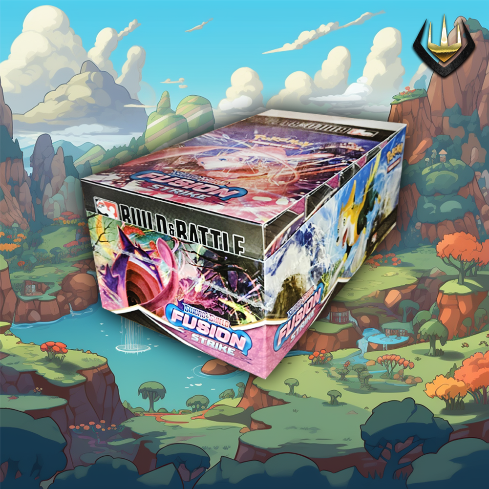 Fusion Strike Pokemon Build & Battle Display [10 Boxes/Display]