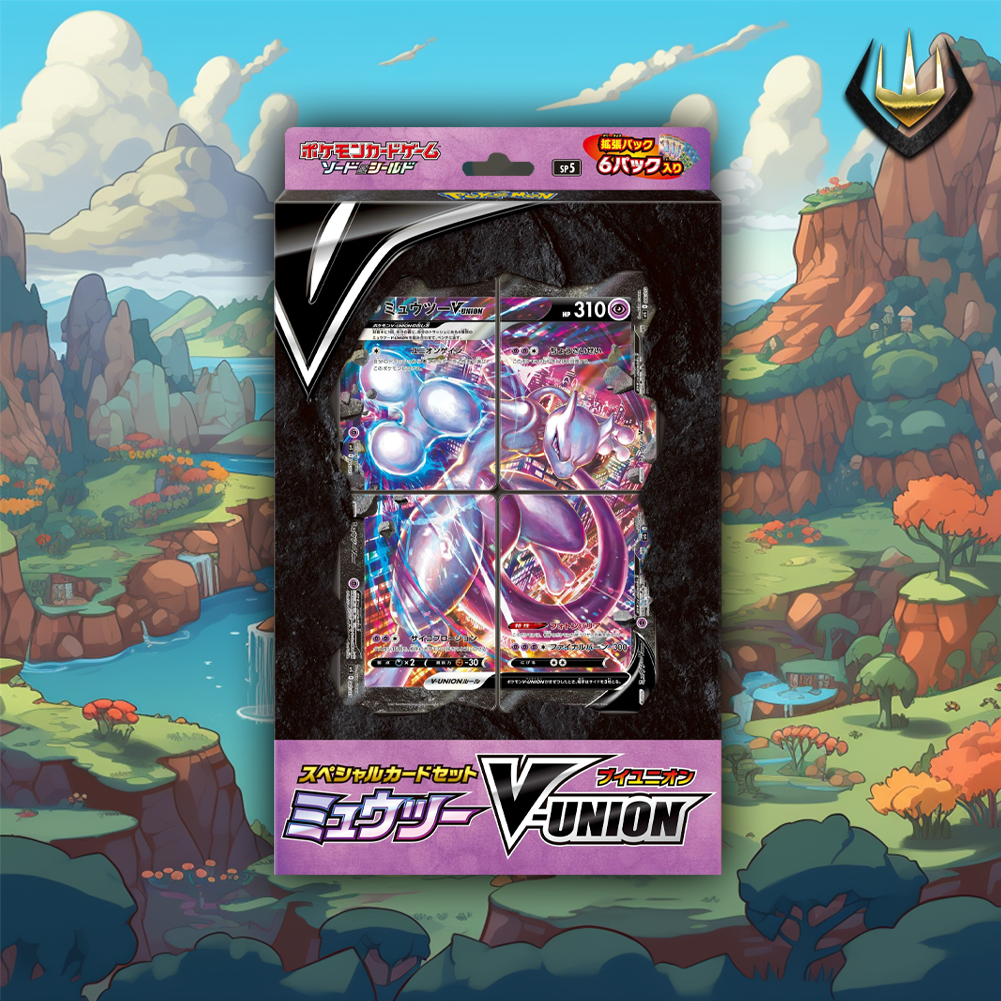 Pokémon Japanese V-UNION Special Collection [Mewtwo]