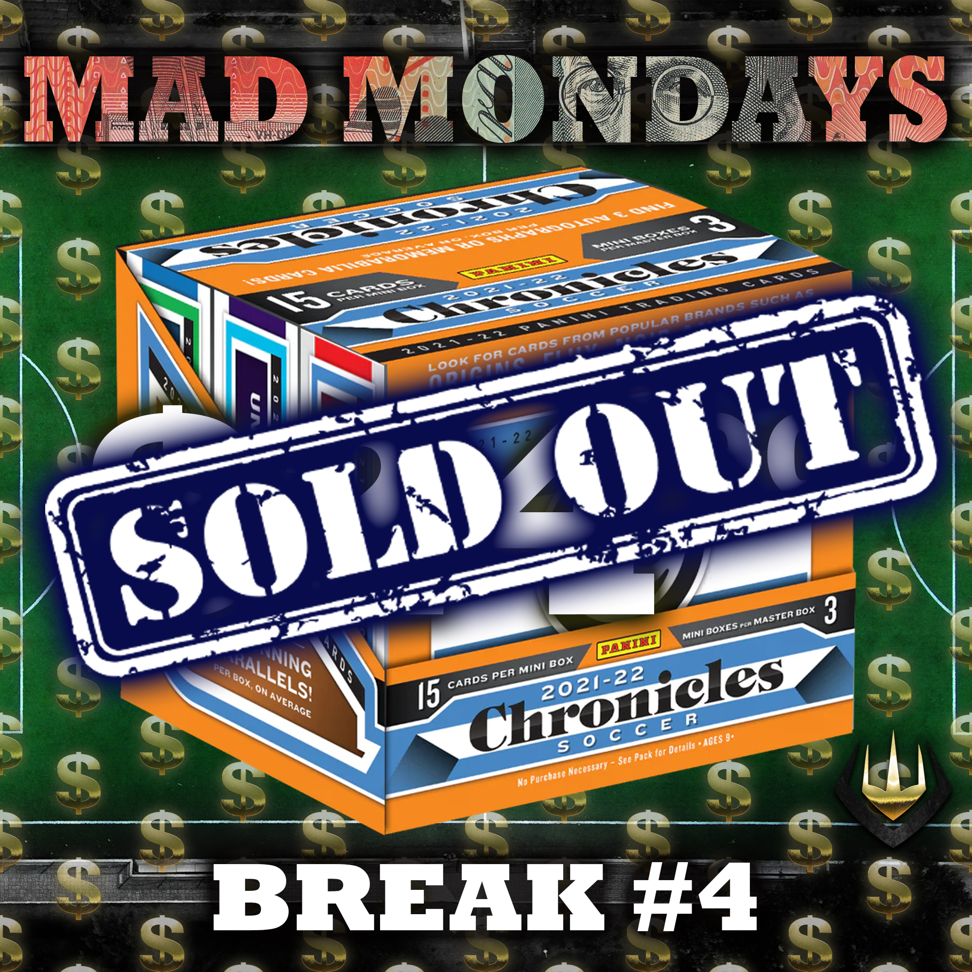 Mad Mondays Break #4 21-22 Chronicles Hobby x1 [Random Team x3]