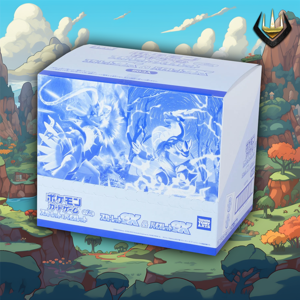 Scarlet EX & Violet EX Pokemon Japanese Gummi Candy Pack (Expired) w/ Promo Sealed Box [Takara Tomy]
