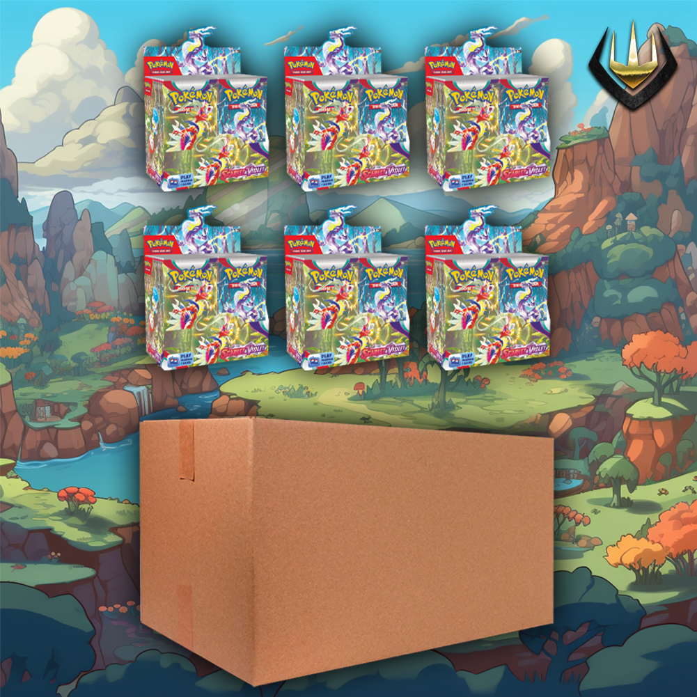 Scarlet & Violet Base Pokemon Sealed Case [6 Booster Boxes/Case]
