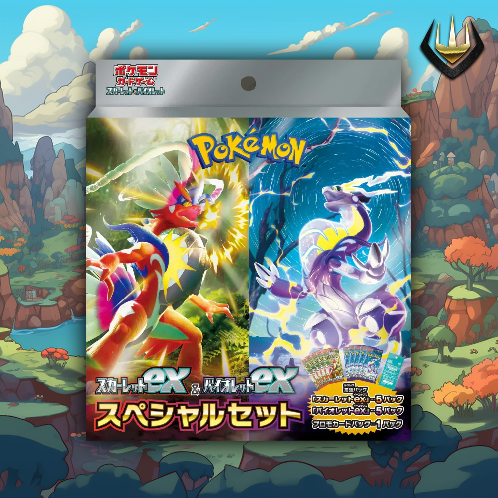Scarlet & Violet Pokemon Japanese Booster Box [ex Special Set]