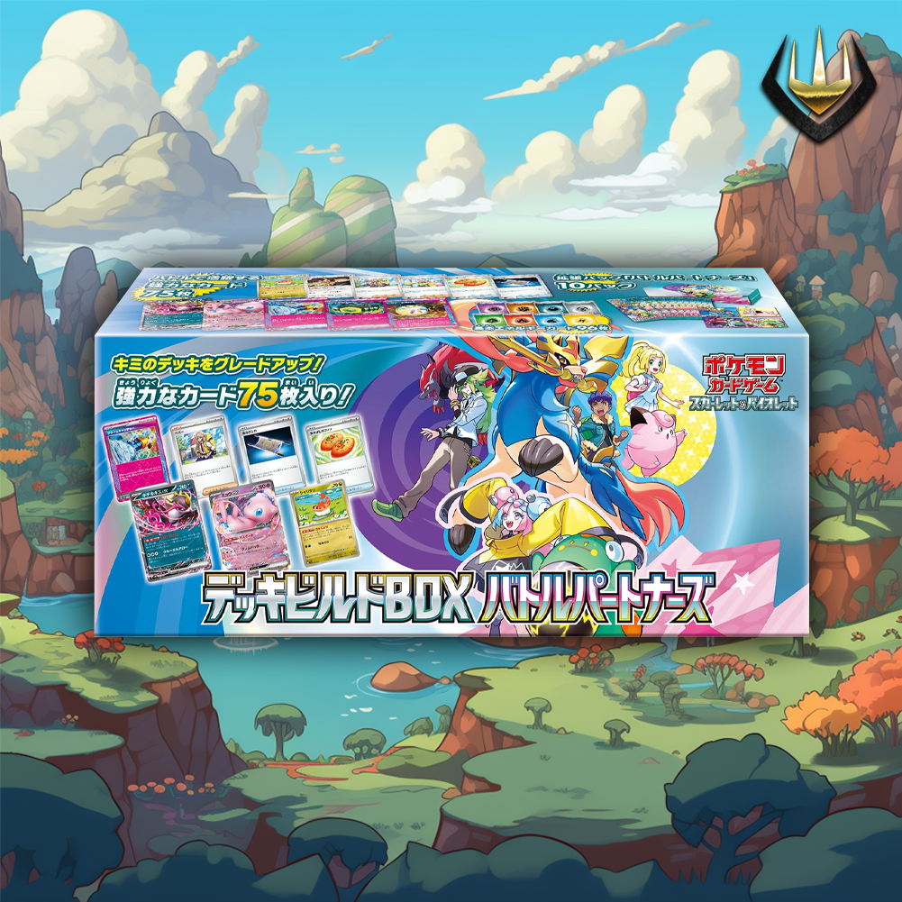 Scarlet & Violet Pokemon Japanese Deck Build Box [Battle Partners SV9]