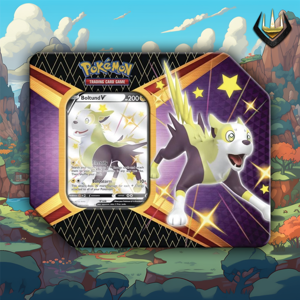 Shining Fates Pokemon Display Tin Large [Boltund V]