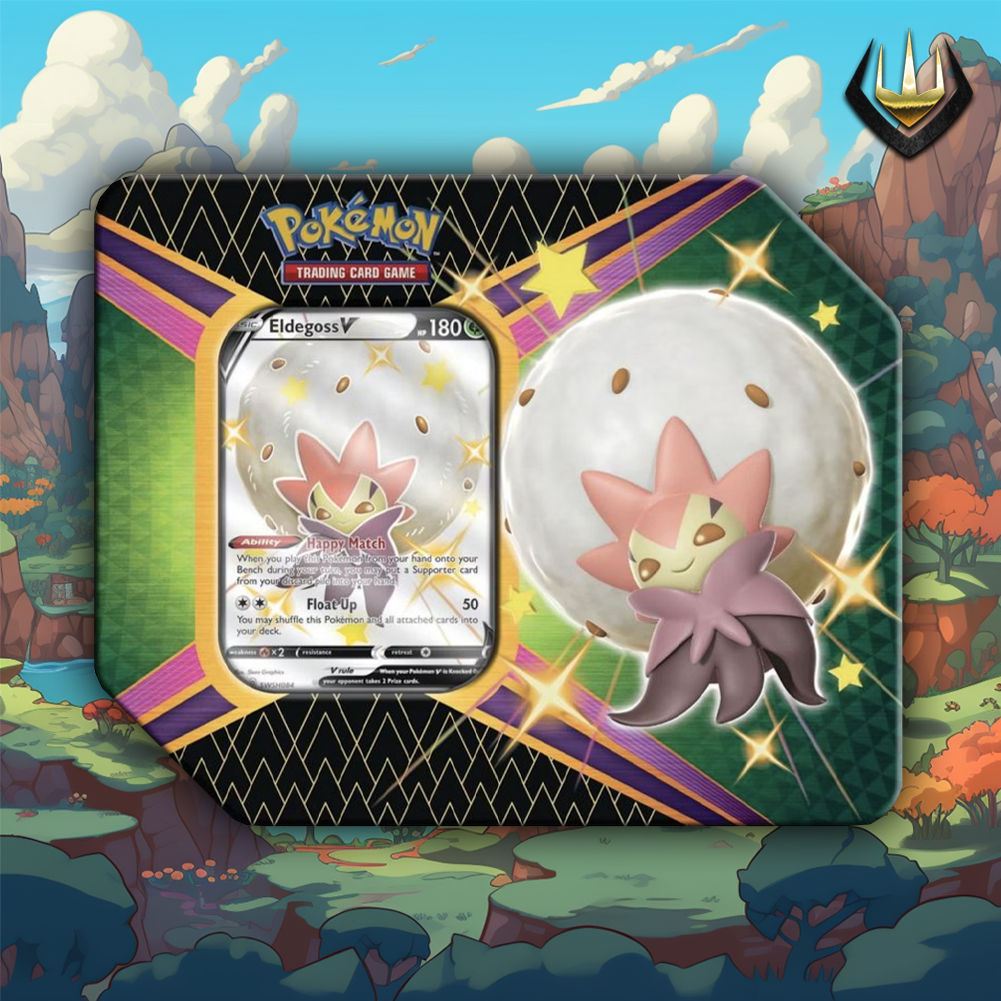 Shining Fates Pokemon Display Tin Large [Eldegoss V]