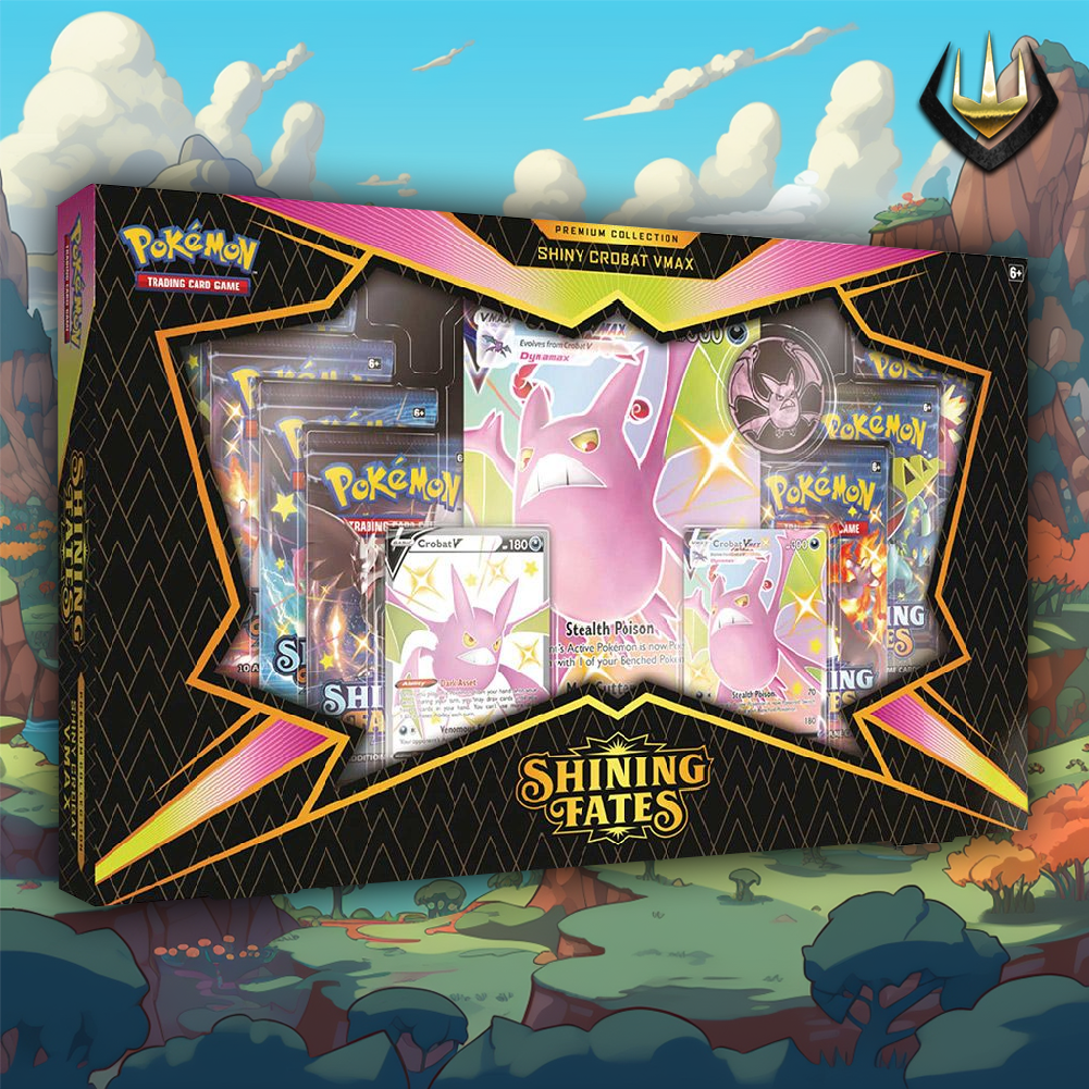 Shining Fates Pokemon Premium Collection [Shiny Crobat VMAX]