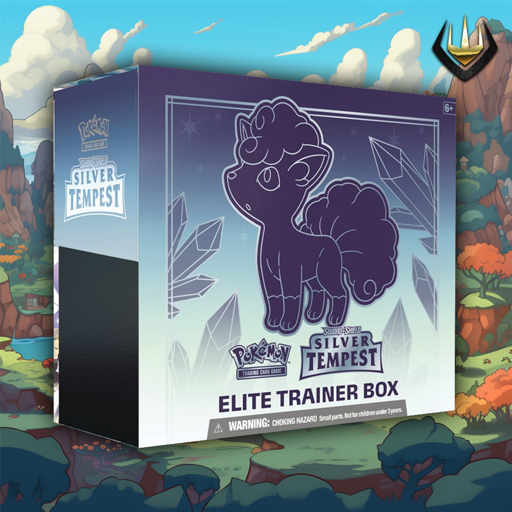 Silver Tempest Pokemon ETB Elite Trainer Box Silver Tempest Pokemon ETB Elite Trainer Box