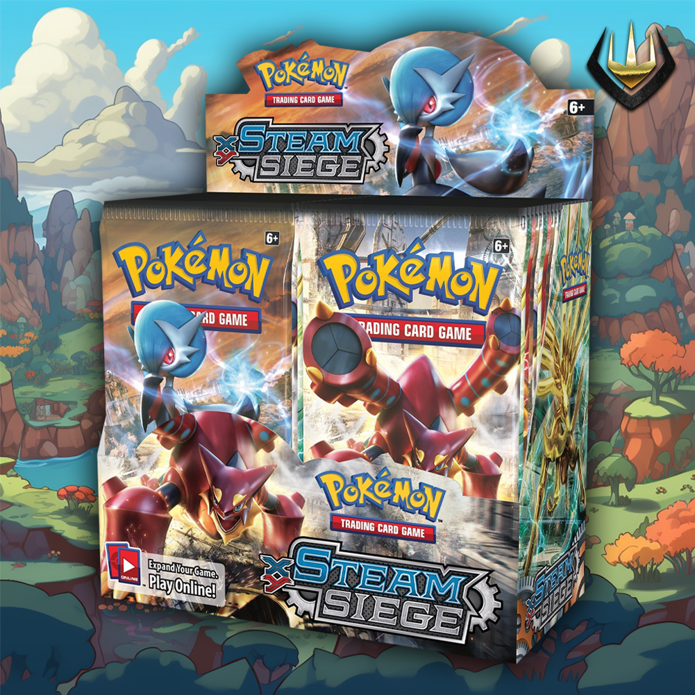 Steam Siege Pokemon Booster Box Steam Siege Pokemon Booster Box