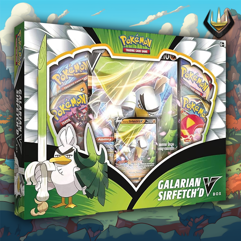 Galarian Sirfetch'd V Pokemon Collection Box
