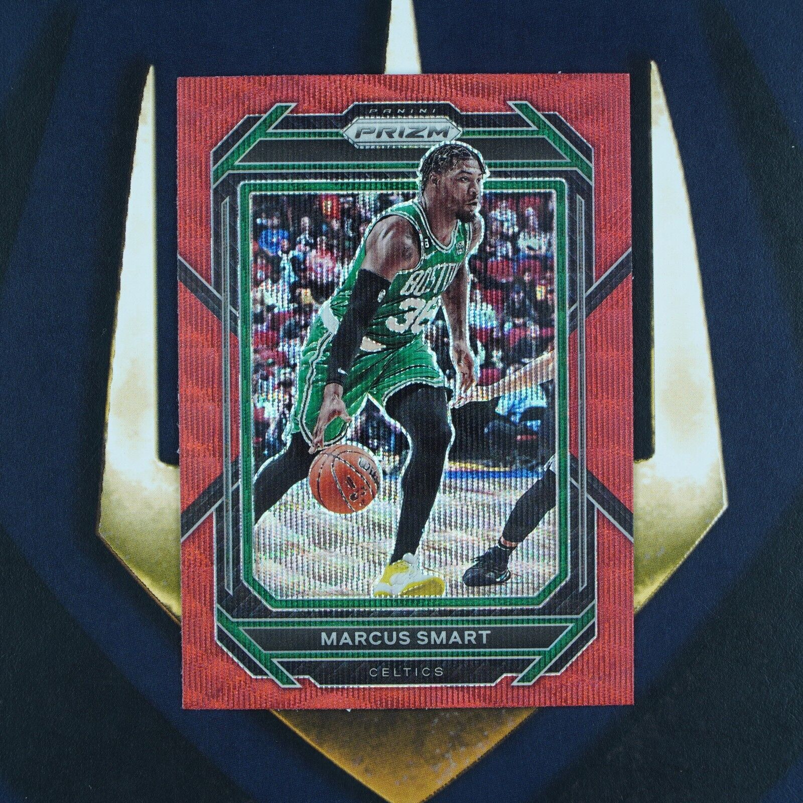 Marcus Smart 2022-23 Panini Prizm Ruby Wave #3 Boston Celtics