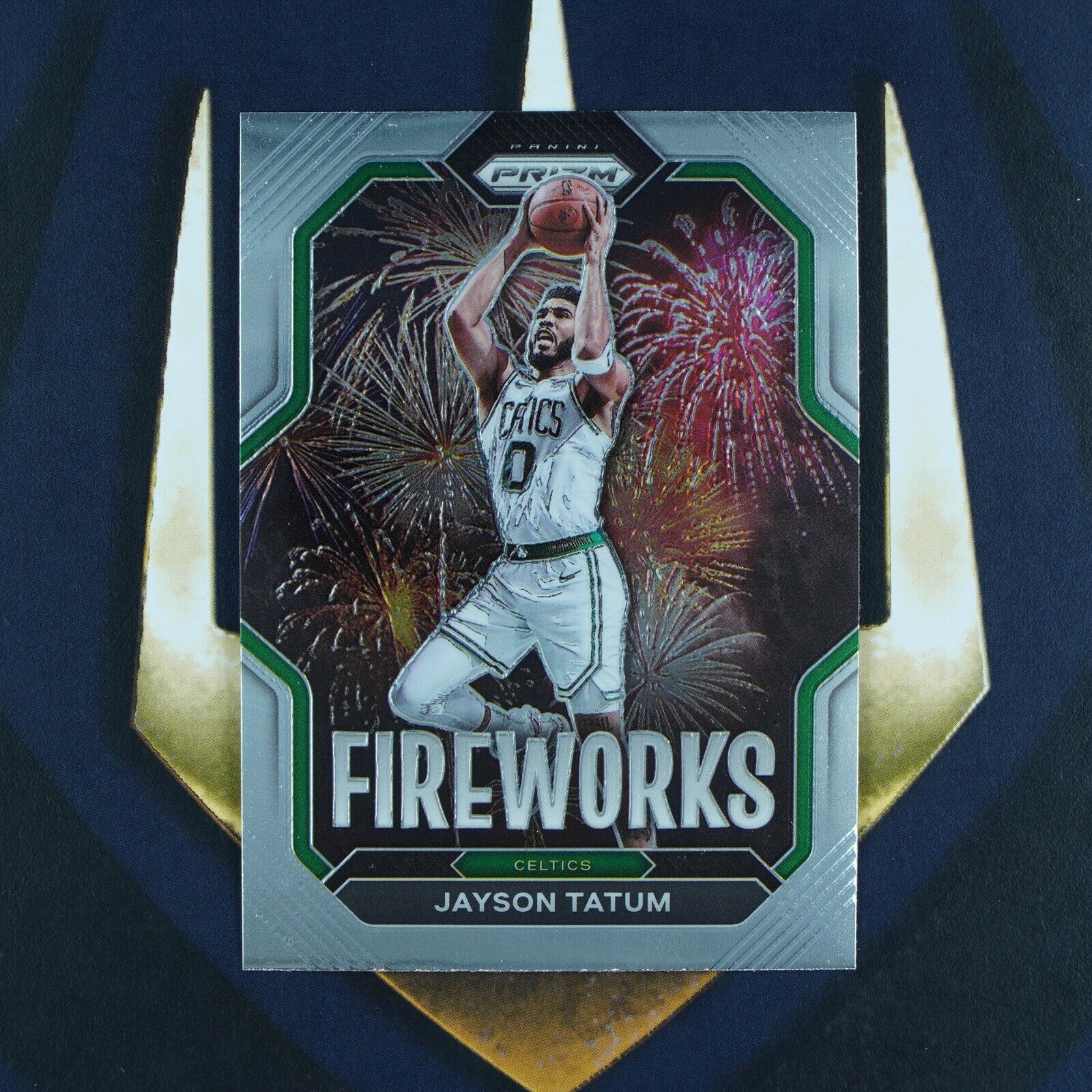 Jayson Tatum 2022-23 Panini Prizm Fireworks #5 Boston Celtics