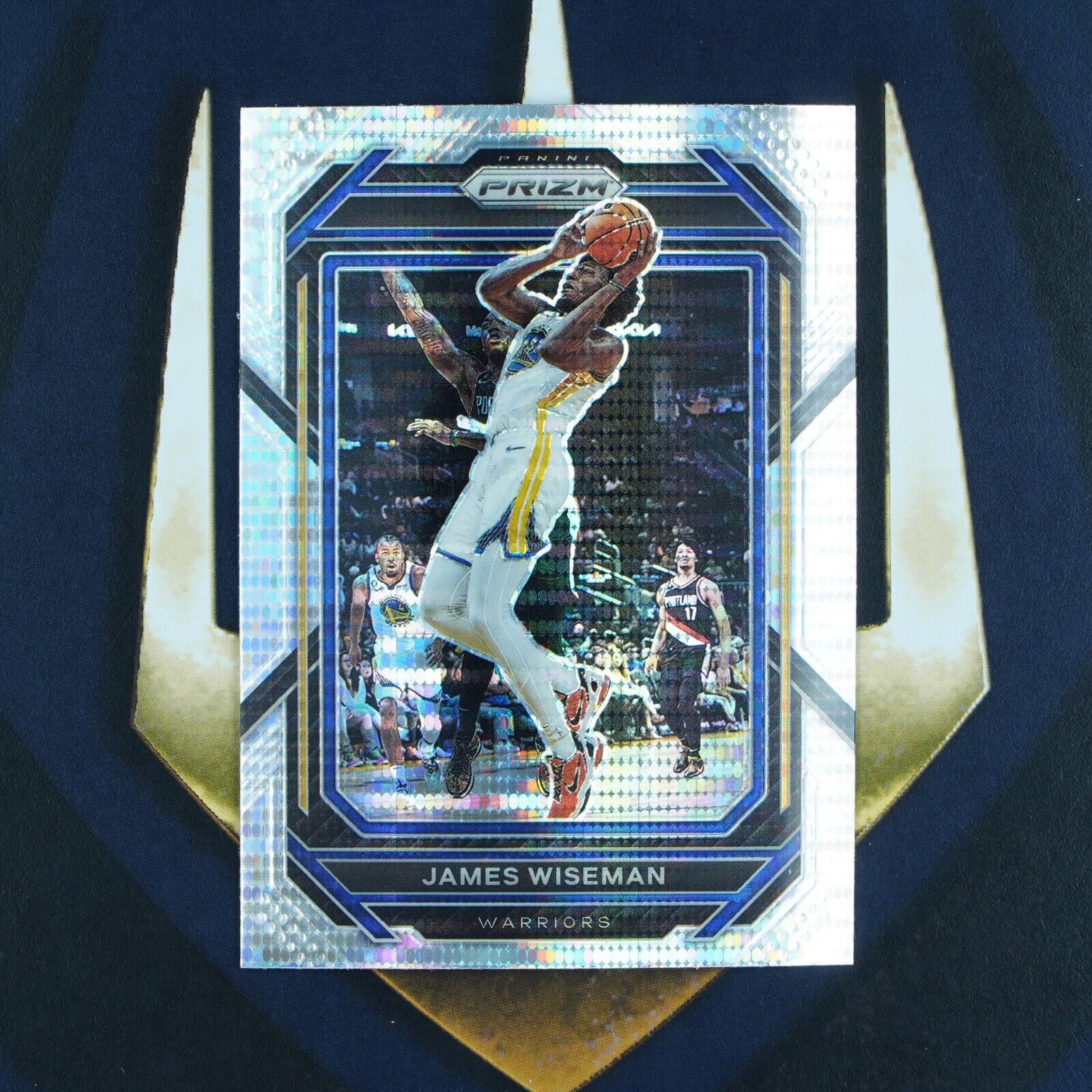 James Wiseman 2022-23 Panini Prizm Hyper #100 Golden State Warriors