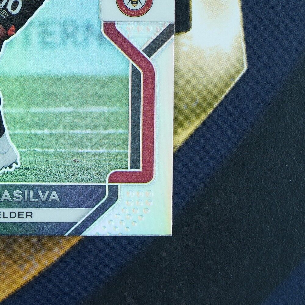 Josh Dasilva 2022-23 Panini Prizm EPL Silver #44 Brentford RC