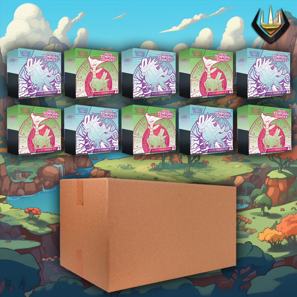Temporal Forces Pokemon ETB Elite Trainer Box Case [10 Boxes/Case]