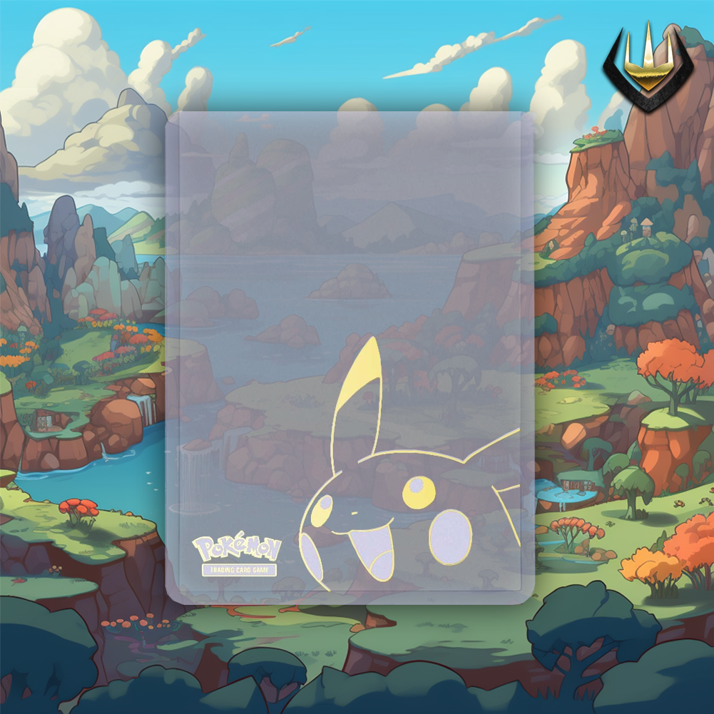 Pikachu Toploader and Penny Sleeve Combo [25 Per Pack]