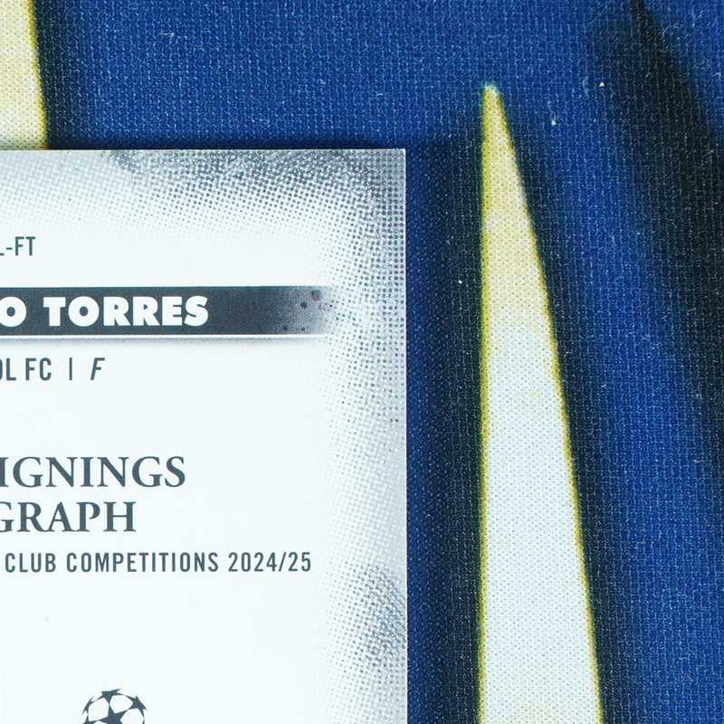 Fernando Torres 2024-25 TOPPS UEFA INCEPTION Silver Signings On-Card Auto