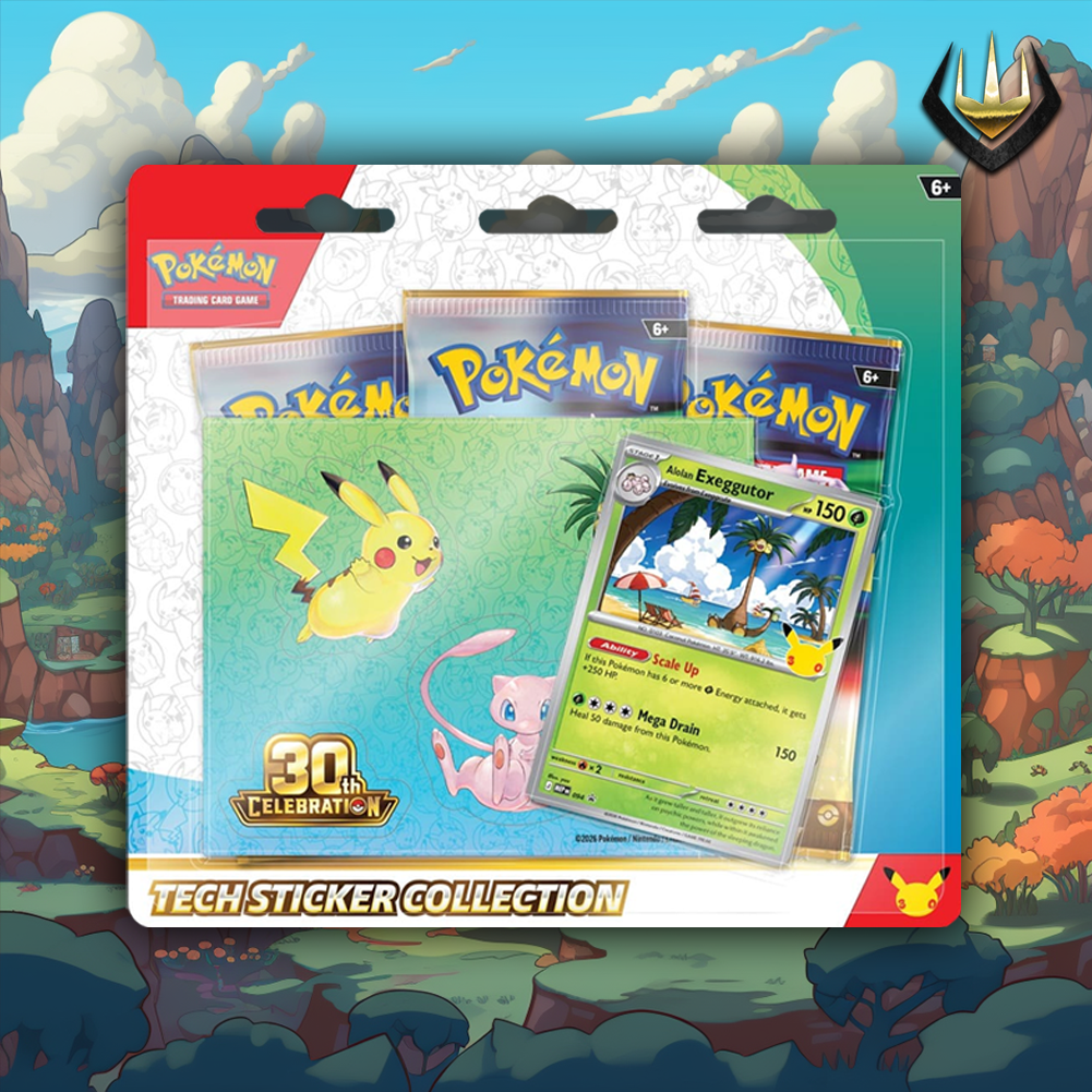 30th Celebration Pokemon Tech Sticker Collection [Exeggutor]