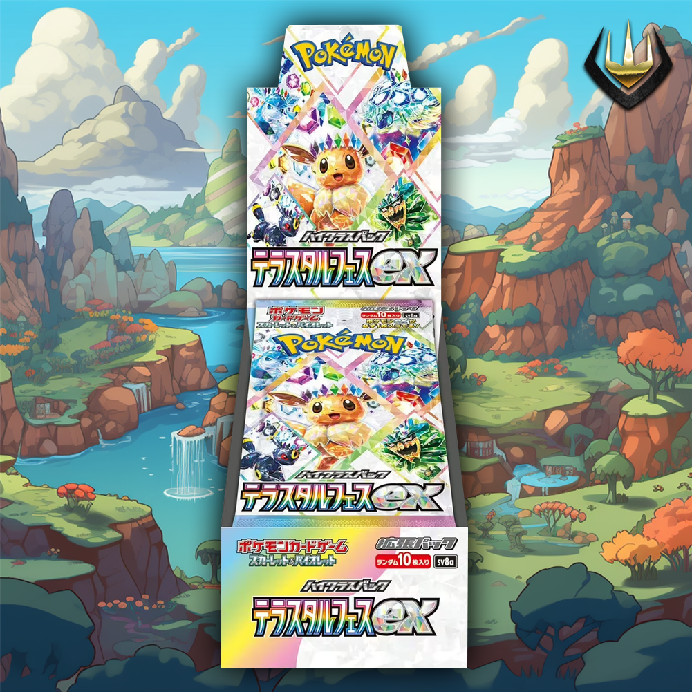 Booster Box Pokemon Japanese Pokemon Terastal Festival Japanese Booster Box - Factory Sealed 2024 Japanese TCG Terrestrial Festival Japanese Booster Box Pokemon Japanese Pokemon Terastal Festival Japanese Booster Box - Factory Sealed 2024 Japanese TCG Terrestrial Festival Japanese