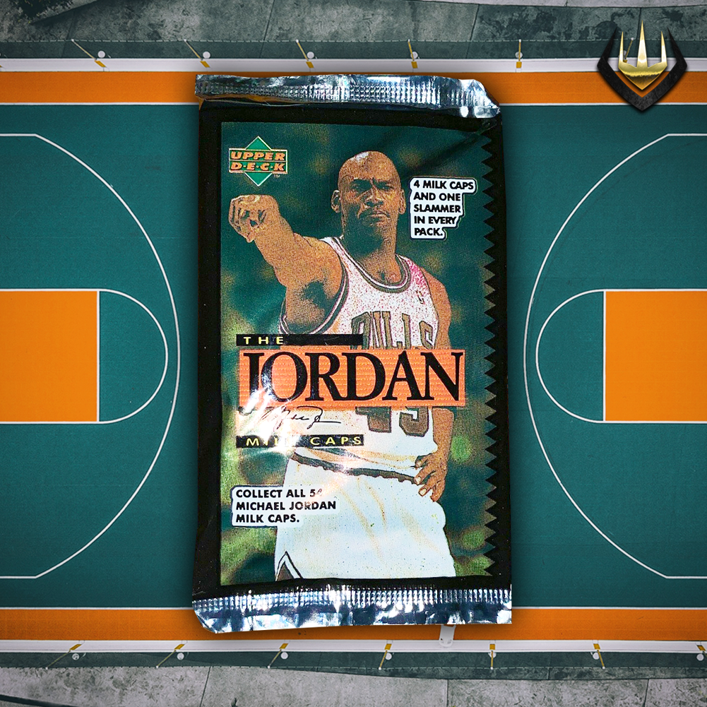 The Jordan Milk Caps Basketball Pack [Upper Deck]