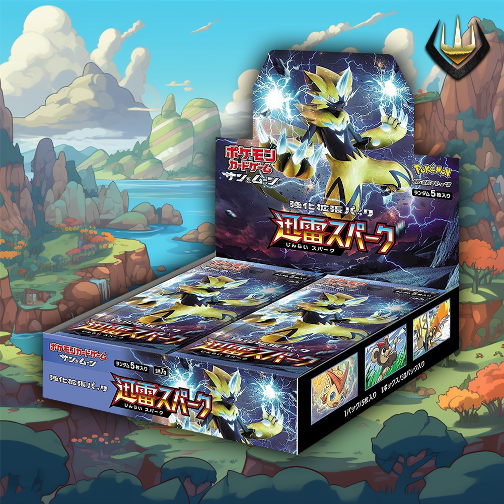 Thunderclap Spark SM7A Pokemon Japanese Booster Box