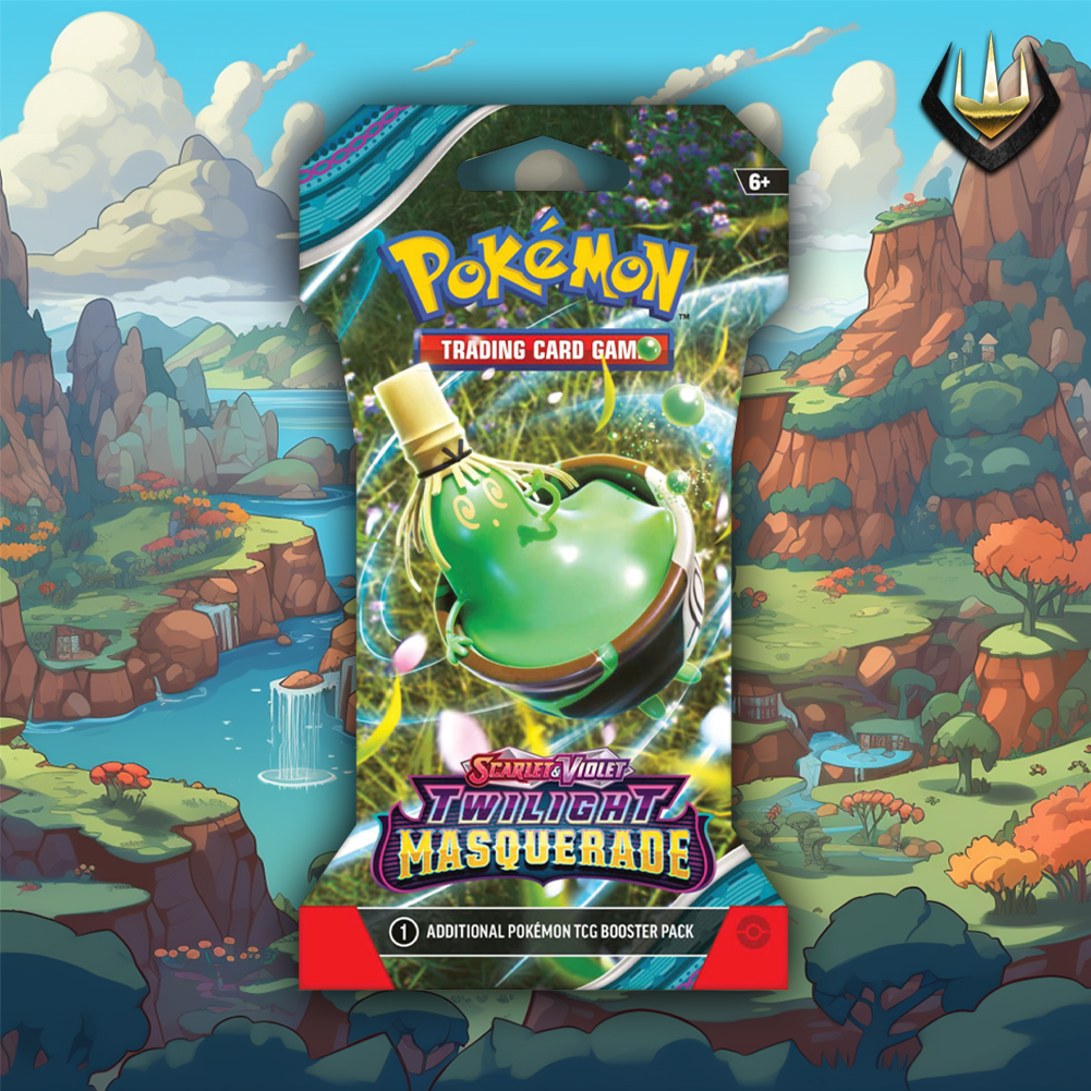 Twilight Masquerade Pokémon Sleeved Booster [Random Art]